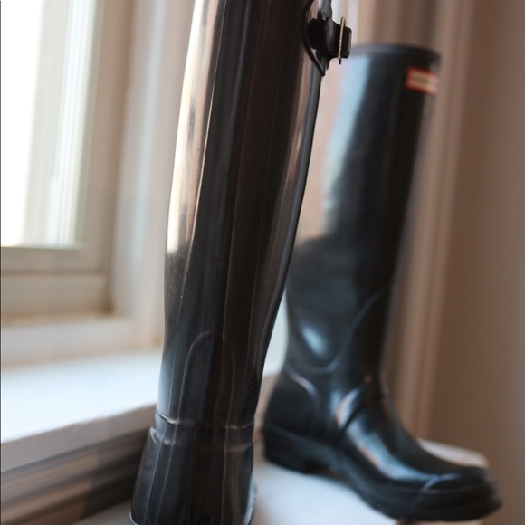 Hunter boots glossy black - Picture 5 of 5
